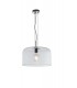 Glass Dome Ceiling Pendant, Clear, E27 - 1