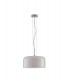 Shiny Dome Ceiling Pendant, White, E27 - 1