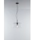 Transparent Glass Dome Pendant, Clear, E27 - 1