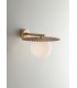Globe Wall Lamp, Satin Gold, G9 - 1