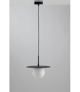 Globe Ceiling Pendant, Black, G9 - 1
