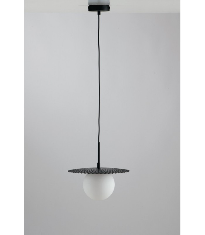Globe Ceiling Pendant, Black, G9 - 1