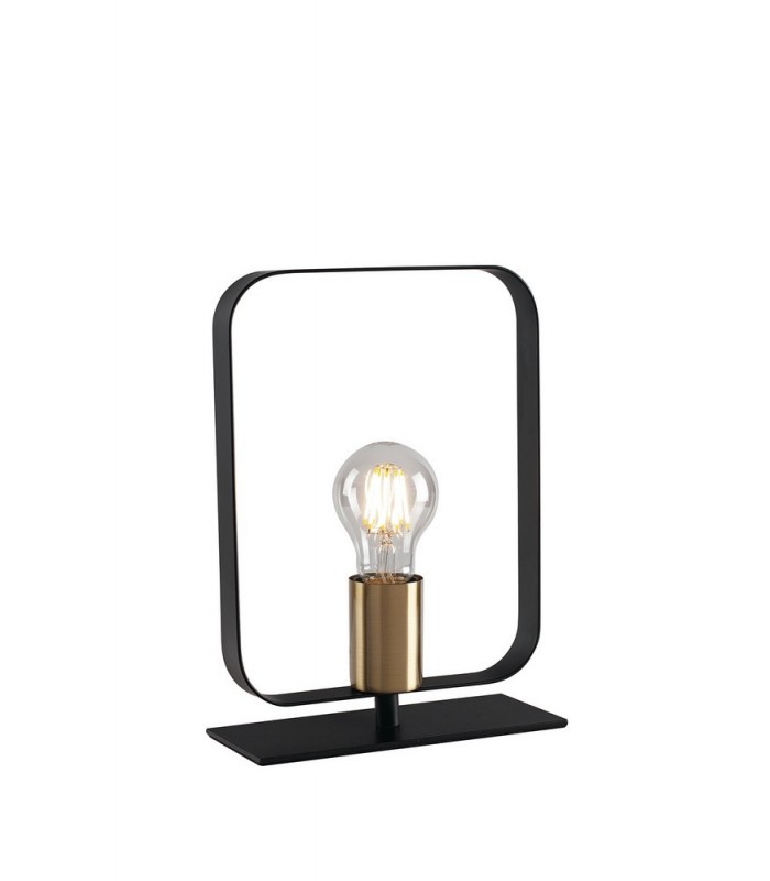Table Lamp Frame, Brushed Gold, E27 - 1