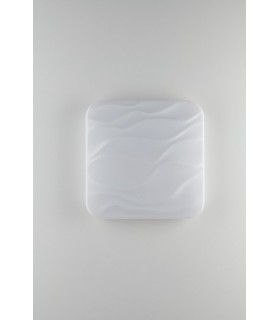 Integrated LED Dimmable Flush Ceiling Lamp, Star Dust Effect, - 1
