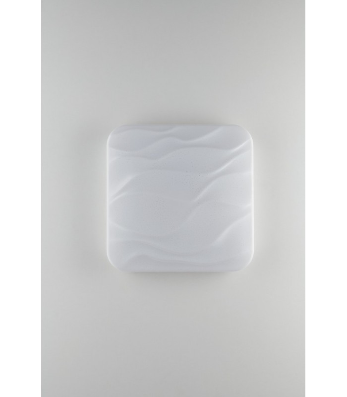 Integrated LED Dimmable Flush Ceiling Lamp, Star Dust Effect, - 1