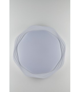 Integrated LED Dimmable Flush Ceiling Lamp, Plus Backlight, - 1