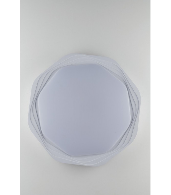 Integrated LED Dimmable Flush Ceiling Lamp, Plus Backlight, - 1