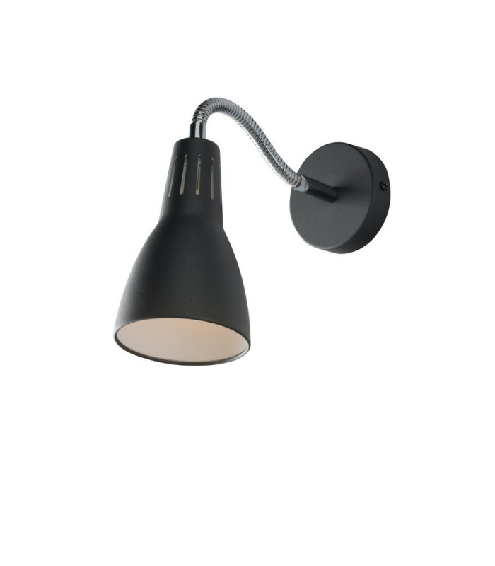 Adjustable Wall Task Lamp, Black, E14 - 1