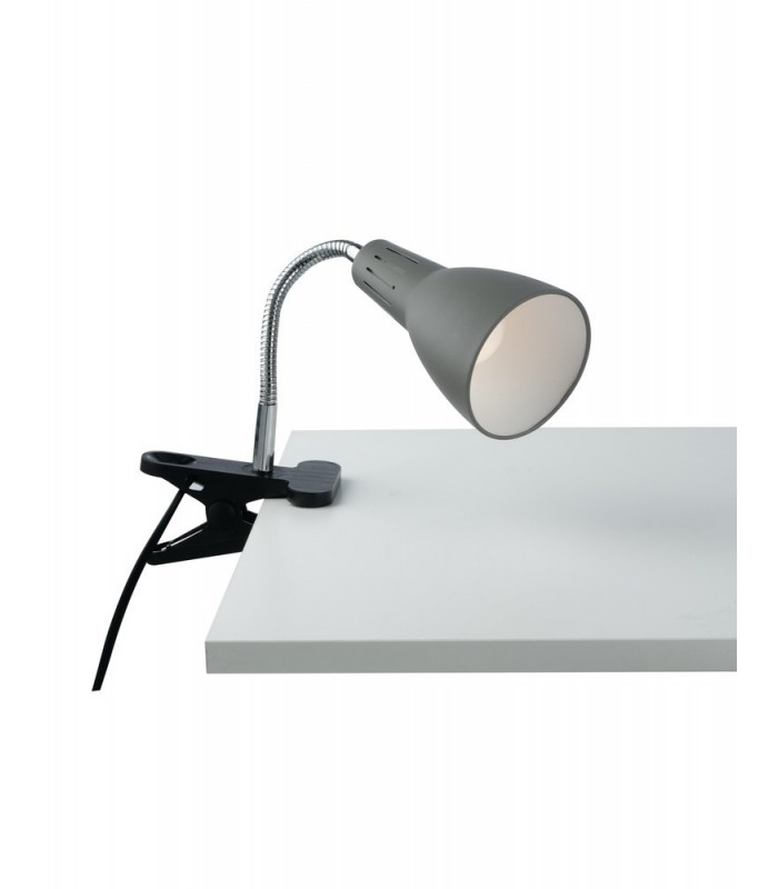 Adjustable Clamp Table Task Lamp, Grey, E14 - 1