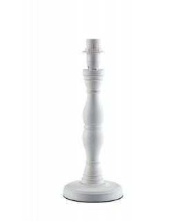 Table Lamp Base Only, White, E14 - 1