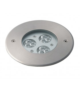 Outdoor LED Dimmable Integrated Recessed Ground Lights Rgb, Stainless Steel, IP67 - 1