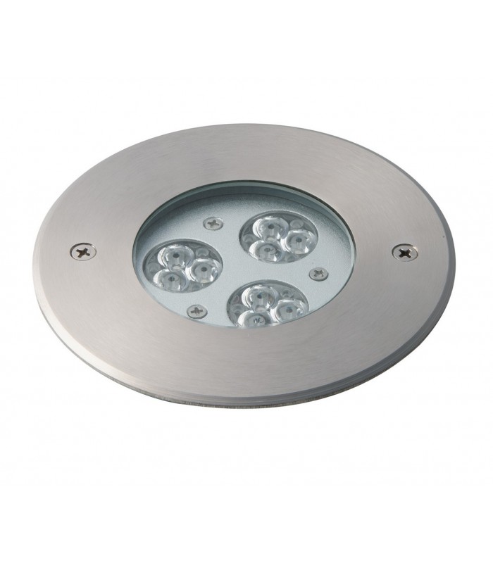 Outdoor LED Dimmable Integrated Recessed Ground Lights Rgb, Stainless Steel, IP67 - 1