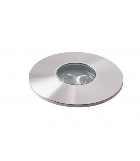 Outdoor LED Dimmable Integrated Recessed Ground Lights Rgb, Stainless Steel, IP67 - 1