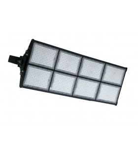 Outdoor Black Aluminum Integrated LED Flood Light, Black, IP65, 5700K - 1