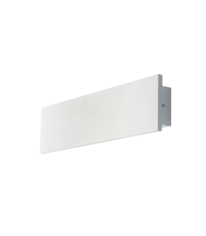 LED Plaster Flush Wall Light, White, 4000K - 1