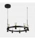 Modern LED Hanging Pendant Black, Gold, Warm White 3000K 2462lm - 1