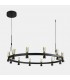 Modern LED Hanging Pendant Black, Gold, Warm White 3000K 3103lm - 1