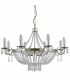 Hanging Pendant Champagne 12 Light  with Crystal Glass Shade, E14 - 1