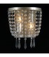 Wall Lamp Champagne 2 Light  with Crystal Glass Shade, E14 - 3