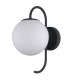 Industrial And Retro Wall Lamp Black 1 Light  with White Shade, G9 - 1