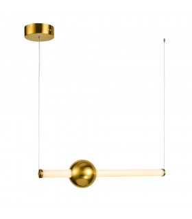 Modern LED Hanging Pendant Copper, Warm White 3000K 1215lm - 1