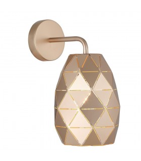 Modern Wall Lamp Golden Champagne 1 Light , E27 - 2