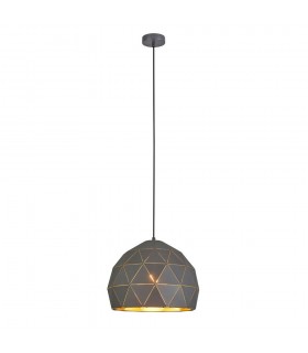 Modern Hanging Pendant Graphite, Gold, Champagne 1 Light , E27 - 2