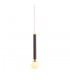 Modern LED Hanging Pendant Coffee, Warm White 3000K 600lm - 1