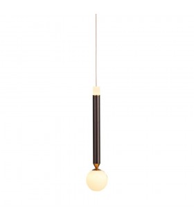 Modern LED Hanging Pendant Coffee, Warm White 3000K 600lm - 1