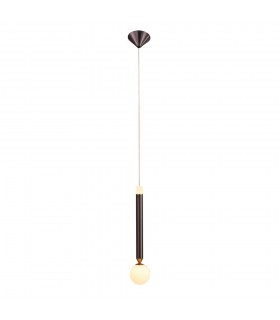 Modern LED Hanging Pendant Coffee, Warm White 3000K 600lm - 2