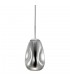Modern Hanging Pendant Chrome 1 Light , E27 - 1