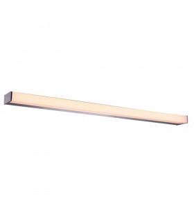Modern LED Wall Lamp Chrome, Warm White 3000K 1200lm, IP44 - 1