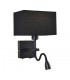 Modern LED Bedside Lamp Black Matt, Warm White 3000K 350lm - 1