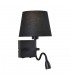 Modern LED Bedside Lamp Black Matt, Warm White 3000K 350lm - 1