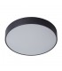 Modern LED Flush Ceiling Light Black, Warm White 3000K 1800lm - 1