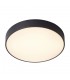 Modern LED Flush Ceiling Light Black, Warm White 3000K 1800lm - 3