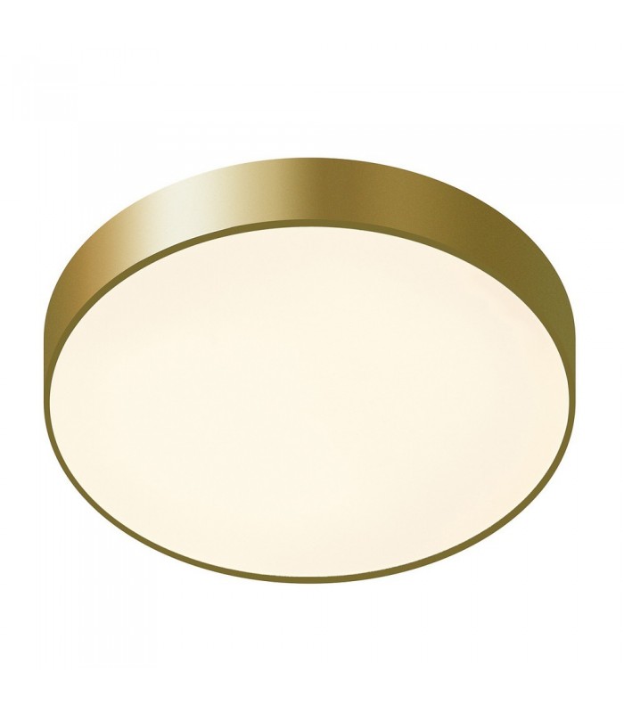 Modern LED Flush Ceiling Light Golden, Warm White 3000K 1800lm - 3