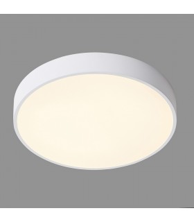 Modern LED Flush Ceiling Light White, Warm White 3000K 1800lm - 2