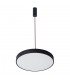 Modern LED Hanging Pendant Black, Warm White 3000K 1800lm - 1