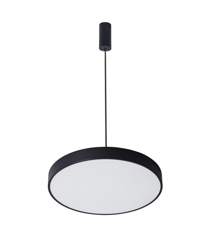 Modern LED Hanging Pendant Black, Warm White 3000K 1800lm - 1