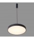 Modern LED Hanging Pendant Black, Warm White 3000K 1800lm - 2