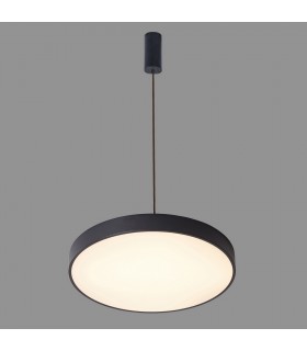 Modern LED Hanging Pendant Black, Warm White 3000K 1800lm - 2