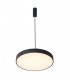 Modern LED Hanging Pendant Black, Warm White 3000K 1800lm - 3