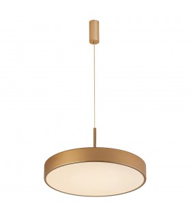Modern LED Hanging Pendant Golden, Warm White 3000K 1800lm - 2