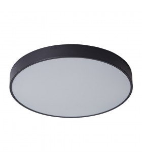 Modern LED Flush Ceiling Light Black, Warm White 3000K 3600lm - 1