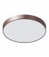 Modern LED Flush Ceiling Light Coffee, Warm White 3000K 3600lm - 1