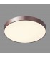 Modern LED Flush Ceiling Light Coffee, Warm White 3000K 3600lm - 2