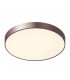 Modern LED Flush Ceiling Light Coffee, Warm White 3000K 3600lm - 3