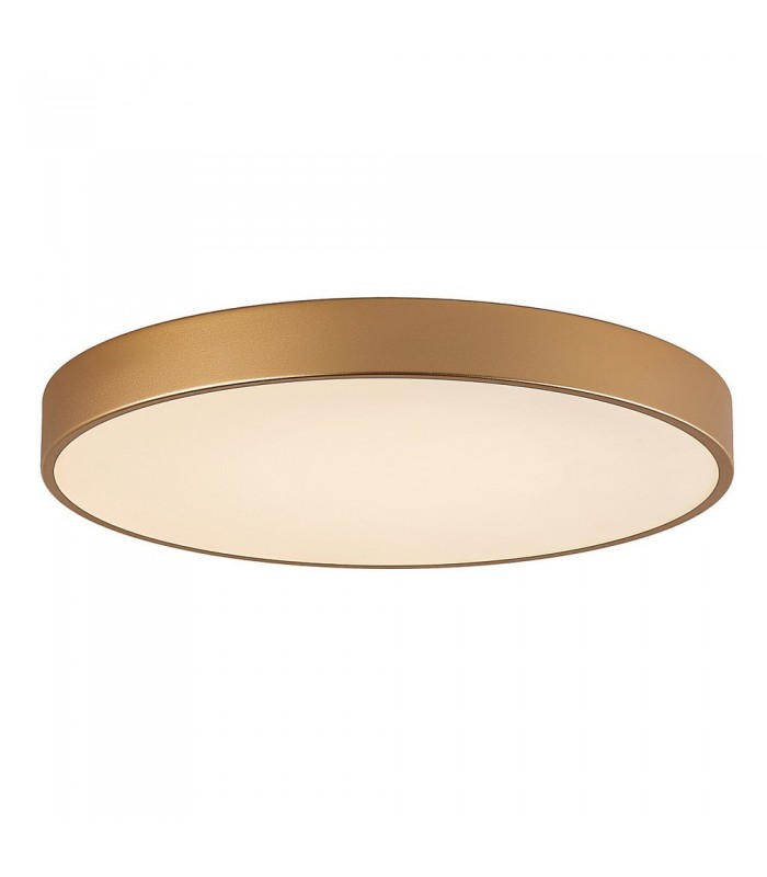 Modern LED Flush Ceiling Light Golden, Warm White 3000K 3600lm - 4