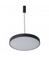 Modern LED Hanging Pendant Black, Warm White 3000K 3600lm - 1